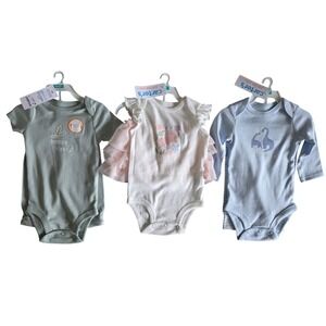Carters Just One You Baby Girl 3M Easter Bodysuit Tutu Pants Set Bunny Dinosaur